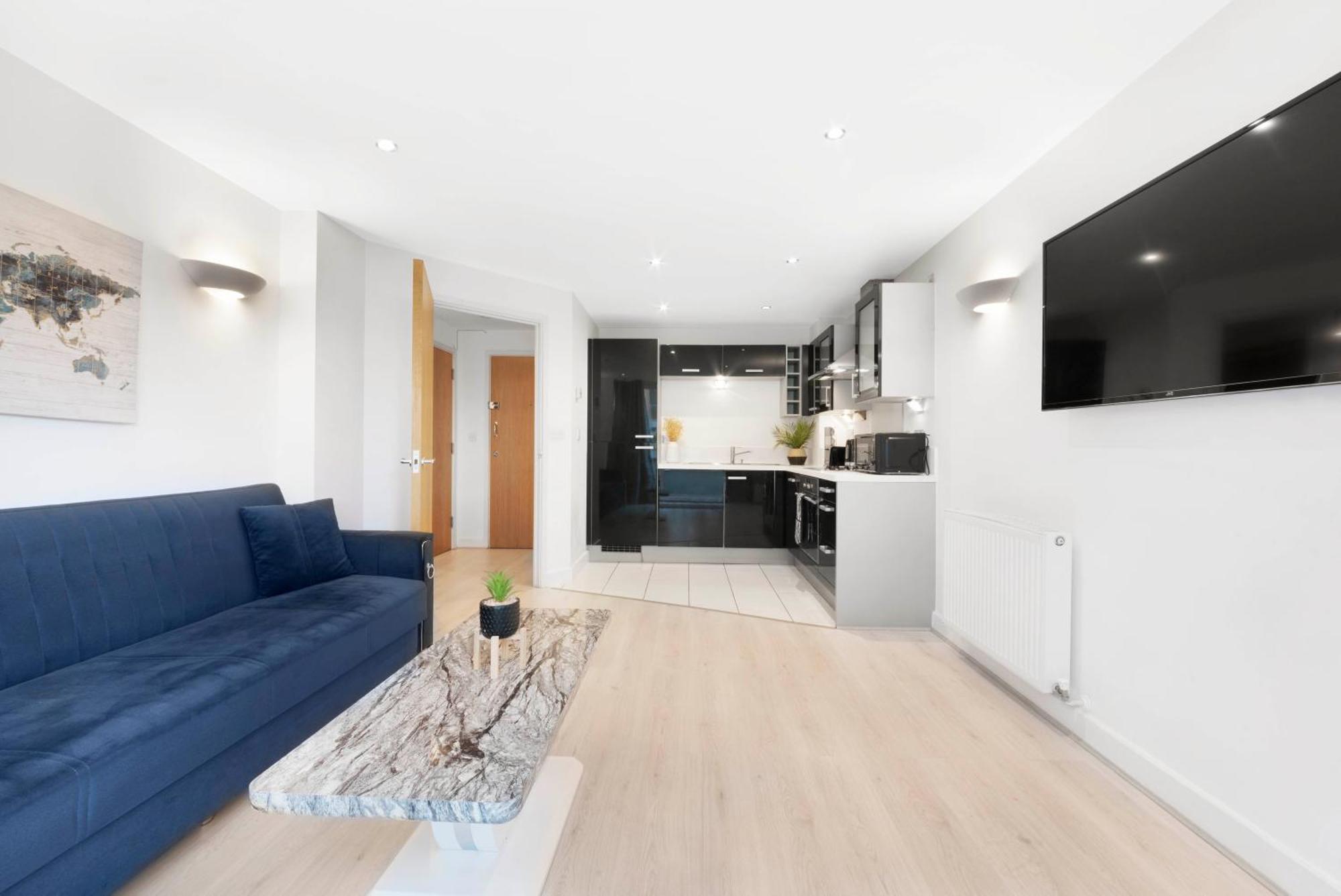 Cosy Modern1 Bed Apartment, By Excel London, Airport & O2 Apartament Londra